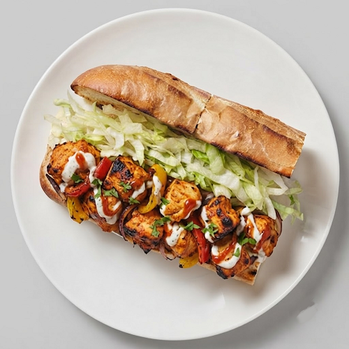 Chicken Kebab Hoagie 