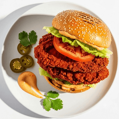Double Zinger Burger 