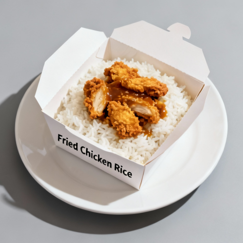 Fried Rice & Spicy Chicken 