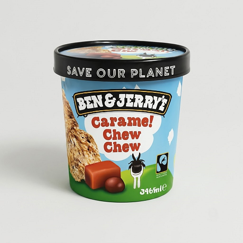 Caramel Chew Chew Ben & Jerry Ice Cream 