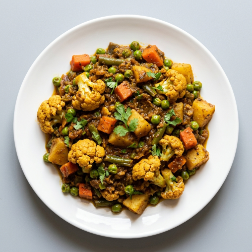 Mixed Veg Bhoona 