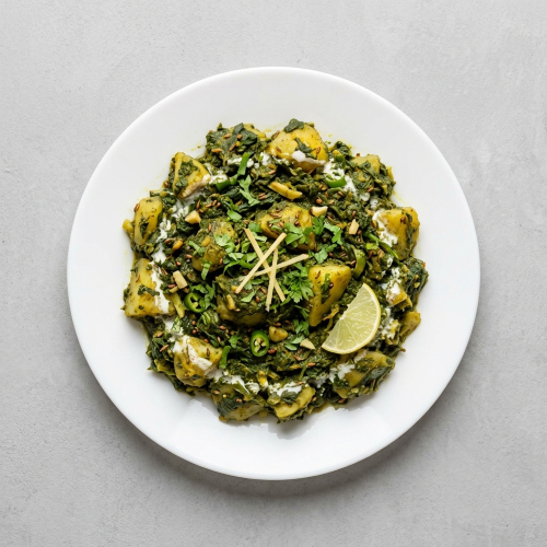 Saag Aloo 