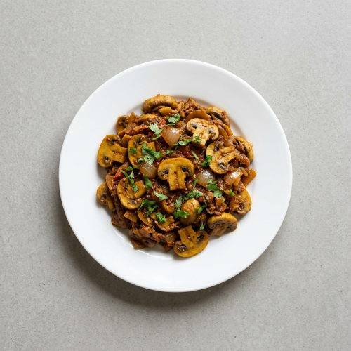 Mushroom Bhaji 
