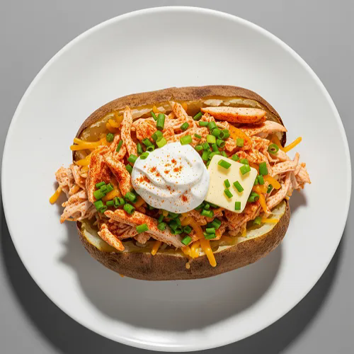 Spicy Chicken Baked Potato 
