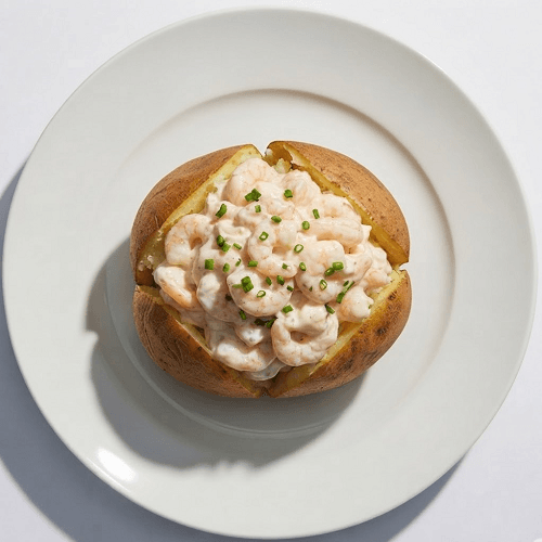 Prawn Baked Potato 