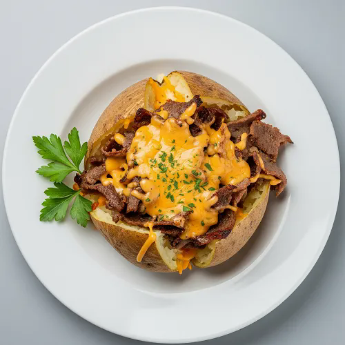 Donner Meat Baked Potato 