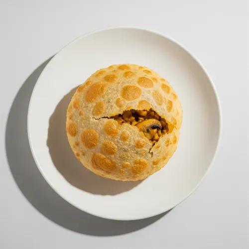 Mushroom Poori 