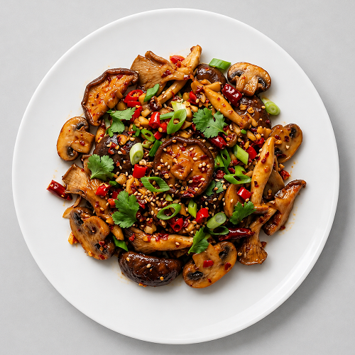 Spiced Mushrooms 