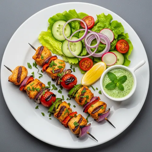 Chicken Tikka Shashlik Main Meal 