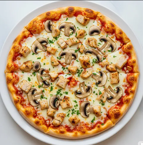Chicken Bhuna Pizza 