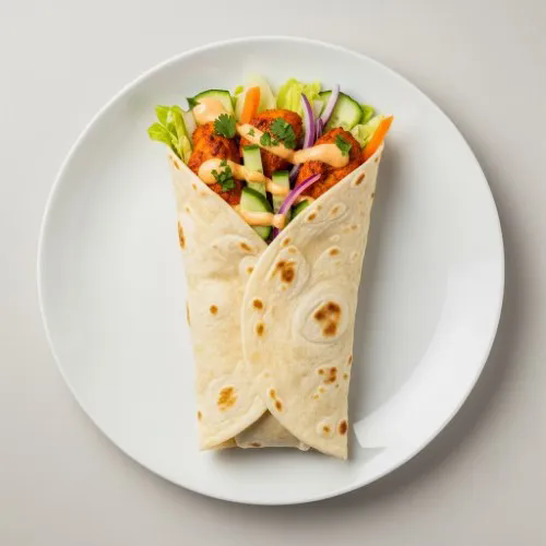 Chicken Tikka Salad Wrap 