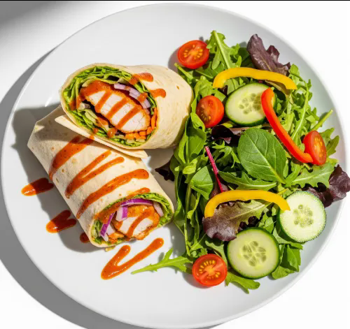 Peri Peri Chicken Tikka Wrap 